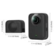 Захисний силіконовий чохол PULUZ PU783B для DJI Osmo 360 з кришкою об'єктива, чорний - зображення 7