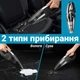 Акумуляторний автомобільний пилосос Podofo W7416 з сухим і вологим очищенням чорний - зображення 5