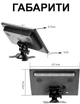 Автомобильный монитор Podofo K101 10.1" ЖК-дисплей черный с AV, VGA, HDMI, BNC входом - изображение 10