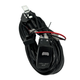 Проводка для LED фар и противотуманок 12V 40A, 3 м, реле, предохранитель, кнопка, до 120W - изображение 1