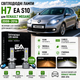 Світлодіодні лампи H7 на Renault Megane 2008-2016 — EA S10 100W 10000Lm 5000K CANBUS / Яскраве LED світло для рено меган 3 - зображення 1