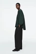 Блуза жіноча COS balloon-sleeve blouse 1261327002 Eur 34 Зелений - изображение 4