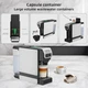 Кофеварка капсульная KOTLIE ST-550 4-в-1 (Nespresso / Dolce Gusto / Lavazza / молотый кофе), 19 бар - изображение 2