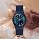 Швейцарський годинник Swatch, Gentleman Blue 2.0, подвійний календар, модний подарунковий кварцовий наручний годинник для чоловіків та жінок, годинник для огляду SO28N702 - зображення 6