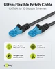 Патч-корд Goobay RJ45 UTP6a 10.0m patch Ultra Flexi PoE+ LSOH Cu чорний(75.07.9229) - изображение 3