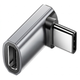 Перехідник Essager USB Type-C M/F LED (8K 240W 40Gbps USB 4.0) Aluminium Side L-shaped (48995) - зображення 1