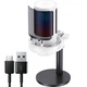Игровой микрофон USB со стойкой, Белый - изображение 1