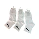 Носки Nike с резинкой на стопе 4 пары One Size White-Black - изображение 2