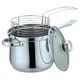 Ківш-фритюрниця Bohmann BH-1667-FR (4.3 л, Ø18 см) з кошиком для фритюру - зображення 1