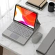 Чехол с клавиатурой с подсветкой и мышкой FegishCase Apple iPad Air 5 (10.9") 2022 Ukrainian keyboard, Grey - изображение 5