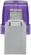 Флеш накопичувач KINGSTON microDuo 3C dual USB-A+USB-C (DTDUO3CG3/128GB) - изображение 4