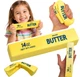 Сквіш антистрес велике Масло Butter ароматизований 22 см | Squishy Вершкове Масло, м'яка іграшка-антистрес з запахом, slow rise, в асортименті - изображение 5