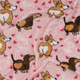 Плед ARDESTO Flannel 160х200 см 100% поліестер собачки із сердечками - зображення 2