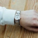 Женские механические часы Carnival White 27x12 мм металл серебристый сапфировое стекло - изображение 3