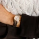 Женские механические часы Carnival White 27x12 мм металл серебристый сапфировое стекло - изображение 8