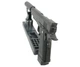 Пістолет Colt M1911 Hi-Capa пружинний металевий із глушником, магазином на 16 кульок 6 мм і планкою Weaver, чорний - изображение 4