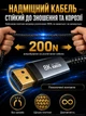 Кабель USB-C DisplayPort Type-C 1.4 8K 60Hz 4K144Hz 4K120Hz 2K240Hz 1080P240Hz Thunderbolt 3 4 HDR 32.4Gbps відеокабель шнур для монітора ноутбука MacBook відео аудіо Plug and Play 2 м нейлонове обплетення позолочені контакти екранований Dorewin сірий - зображення 12