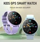 Дитячий смарт годинник Lemfo CT26 з GPS, сім карткою та 4G Годинник-телефон для дітей з відеодзвінками, камерою, кнопкою SOS і акумулятором 1000 мАг До 4 днів роботи Чорний - зображення 4