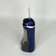 Ирригатор для полости рта 200 мл портативный аккумуляторный с 4 насадками Oral Irrigator, беспроводной с 3 режимами работы для ухода за зубами, деснами и брекетами Синий, AND-1-37-Blue - изображение 13
