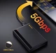 Зовнішній жорсткий диск Kodak P190 500GB Портативний кишеньковий HDD USB 3.2 Gen1 накопичувач для ноутбука ПК Зберігання даних програм фото відео usb переносний вінчестер Windows Mac OS юсб OTG Android 500 Гб Black - зображення 5