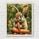 Картина по номерам Кролик с морковкой 40*50 Origami (LW3507) (0100-386) - изображение 9