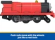 Класичний моторизований поїзд Джеймс 2026 із Томас і друзі Fisher-Price (JLL51) - зображення 3