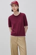 Джемпер Benetton 48(XL) Бордовий (152107) - зображення 1