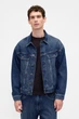 Мужская джинсовая куртка Gap унисекс 52(XL) Синий (152205) - изображение 6