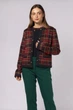 Жакет Tommy Hilfiger 40(XS) Червоно-зелена клітка (152209) - зображення 2
