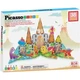 Конструктор Picasso магнитный Tiles Dinosaur Set с 8 фигурками динозавров 38 деталей (817338028848) - изображение 1