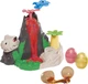 Ігровий набір Плей До Острів лавових кісток Hasbro Play-Doh Slime Dino Crew Lava Bones Island Volcano, вулкан зі слаймами 4 слайми (SKU-378) - изображение 8