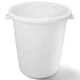 Большое белое ведро для воды Fuai Jia Thickened объемом 45 л, вместимостью около 90 цзинь. - изображение 5