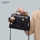 Жіноча шкіряна сумка через плече Viney Cambridge, розкішна невелика квадратна сумка через плече, подарунок на день народження для дівчини та дружини - изображение 5