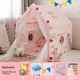 Палатка Little Dove игровая детская Единорог с ковриком и деревянными стойками - изображение 5