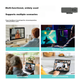 Веб-камера Lenovo ThinkPlus 1080P HD с микрофоном для настольного компьютера, защитная крышка в комплекте, подключение и использование без установки драйверов, подходит для онлайн-обучения, учебы и работы WL62A - изображение 8