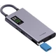 Док-станція розширення цифрового дисплея Hagibis з екраном, конвертер USB-C, адаптер Ethernet, конвертер Type-C на HDMI, сумісний з комп'ютерами Apple Mac, адаптер Thunderbolt 4 - зображення 2