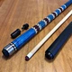 Кий бильярдный WEISHIDUN Blue Snake для пула с тубусом, наклейка 12 мм - изображение 11