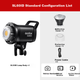 Осветитель Godox SL60II светодиодный студийный постоянного света - изображение 4