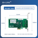Мережева карта EB-LINK PCI-E X1 гігабітна на 2 порти з чипом Intel 82576 - зображення 5