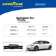 Щітки склоочисника Goodyear для Tesla Model Y - зображення 6