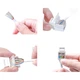 Модуль SAMZHE MKC-510 RJ-45 UTP Cat 5e безинструментальный 10 шт. Бежевый - изображение 2