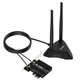 Бездротова мережева карта EDUP WiFi 6 Intel AX210 PCI-E для настільних комп'ютерів, гігабітна мережева карта для ігор, дводіапазонна 5G 5374M Bluetooth 5.3 розширена базова станція AX210GS Pro - зображення 12