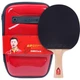 Ракетка для настольного тенниса DHS Kuangbiao серии Gold Medal Ma Long GM03, профессиональная, готовая, хват "перо", 1 шт - изображение 3