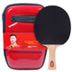 Ракетка для настольного тенниса DHS Kuangbiao серии Gold Medal Ma Long GM03, профессиональная, готовая, хват "перо", 1 шт - изображение 4