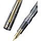 Перова ручка PILOT 78G для учнів початкової школи (3-6 класи), для практики каліграфії, високоякісна ручка для підпису для дорослих, подарунковий набір канцелярського приладдя, вінтажна серія, чорне перо розміру M. - зображення 2