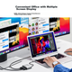 Док-станция LinkStone USB-HDMI/VGA, адаптер для подключения внешней видеокарты к ноутбуку или настольному компьютеру и телевизору-проектору для зеркального отображения изображения высокой четкости. - зображення 5
