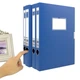 Короби Jindeli TD055-10 архівні для документів А4 пластикові, 55 мм, 10 шт, сині - зображення 10