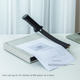 Різак для паперу/тример для паперу/гільйотина для паперу Deli 8015 сталевий 250 мм * 250 мм - изображение 2