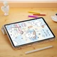 Чехол Qiaojiejie для Huawei MatePad Air 12, модель 2024 года, 12 дюймов, со слотом для стилуса, Y-образная форма, мягкий, легкий, стандартная версия, защита от изгиба, симпатичный трехсекционный дизайн с рисунком. - изображение 5
