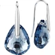 Сережки-гвоздики SWAROVSKI GALET сині, артикул 5734267 - зображення 3